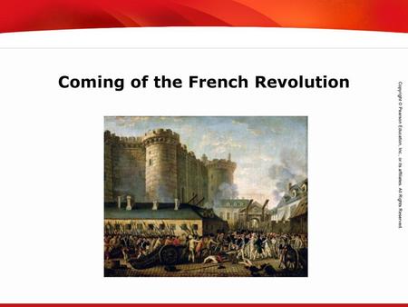 Coming of the French Revolution