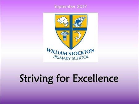 Striving for Excellence