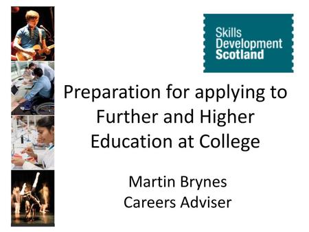 Martin Brynes Careers Adviser