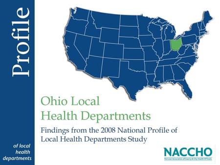 Ohio Local Health Departments