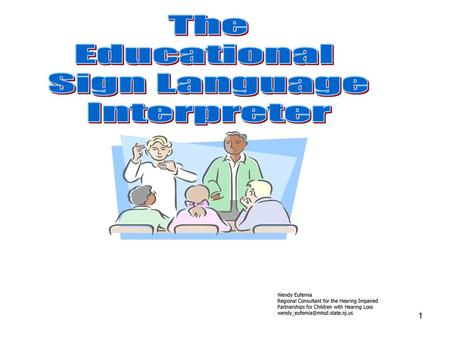 The Educational Sign Language Interpreter