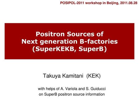 Positron Sources of Next generation B-factories (SuperKEKB, SuperB)