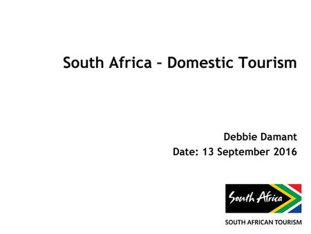 South Africa – Domestic Tourism