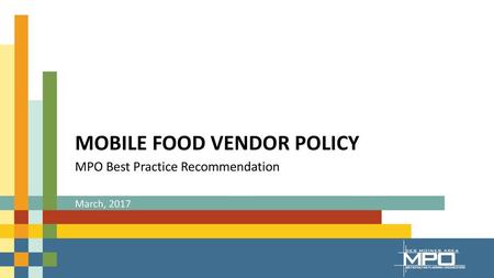 Mobile food vendor policy