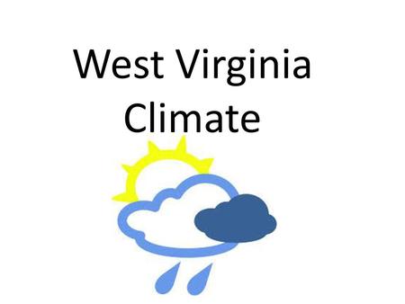 West Virginia Climate.