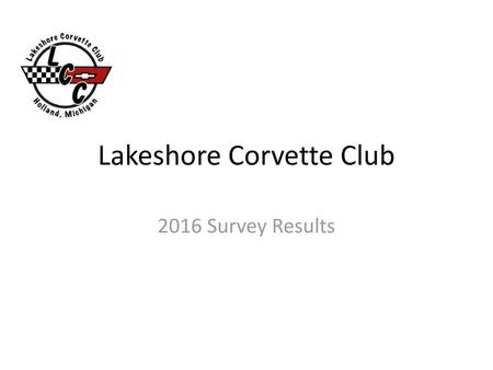 Lakeshore Corvette Club