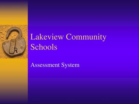 Lakeview Community Schools