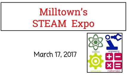 Milltown’s STEAM Expo March 17, 2017.