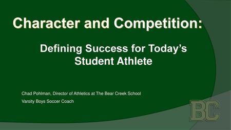 Defining Success for Today’s Student Athlete