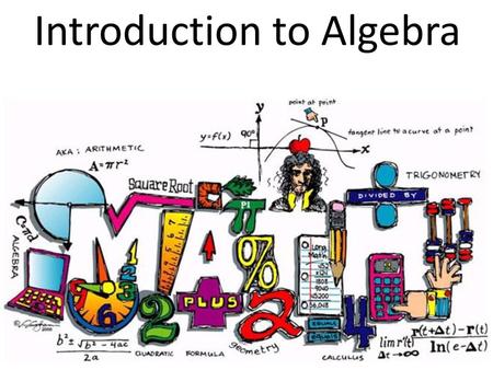 Introduction to Algebra