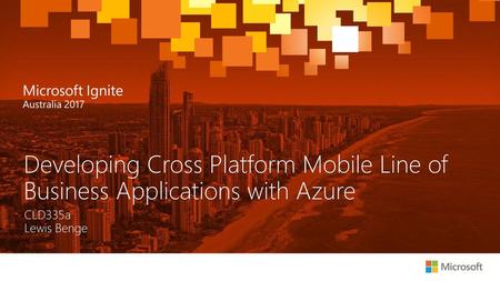 Microsoft Ignite 2016 5/25/ :22 PM