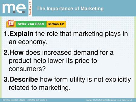 The Importance of Marketing