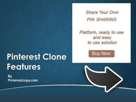 Pinterest Clone Features