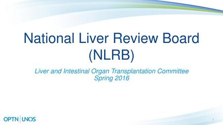 National Liver Review Board (NLRB)