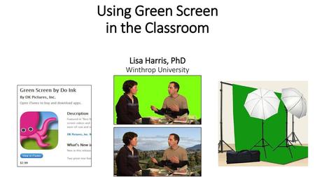 Green Screen App and iMovie Capabilities