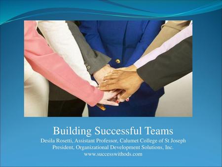 Building Successful Teams