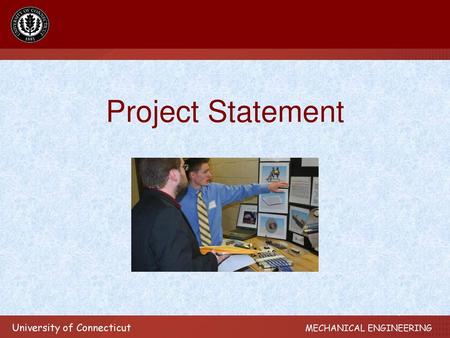 Project Statement ..