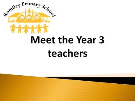 Meet the Year 3 teachers.