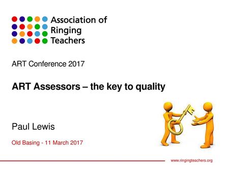 ART Conference 2017 ART Assessors – the key to quality