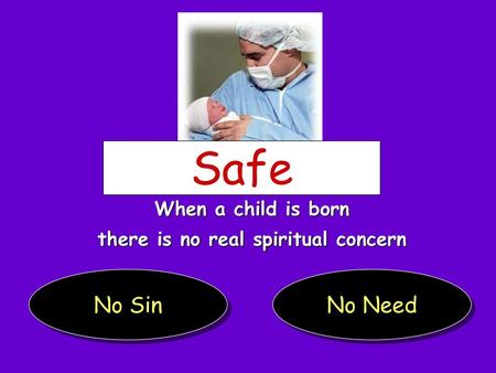 there is no real spiritual concern