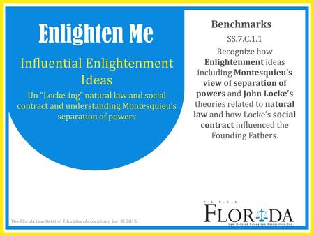 Influential Enlightenment Ideas