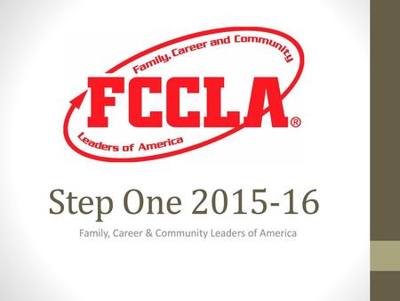 Family, Career & Community Leaders of America