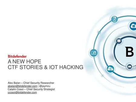 A new hope CTF Stories & IOT HACKING