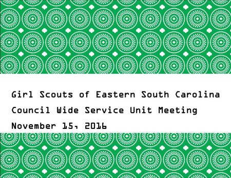 Girl Scouts of Eastern South Carolina