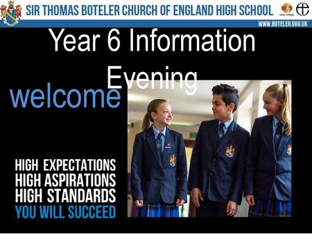 Year 6 Information Evening