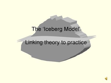 Linking theory to practice