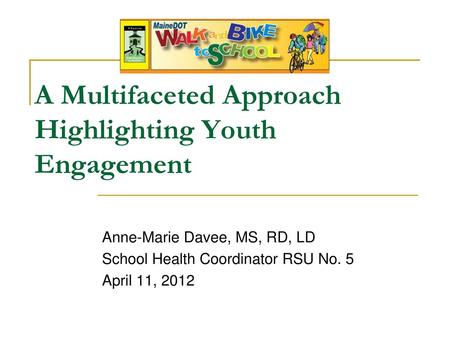 A Multifaceted Approach Highlighting Youth Engagement