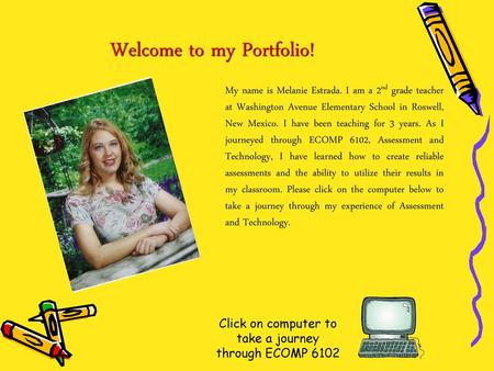 Welcome to my Portfolio!