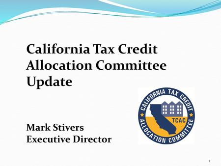 California Tax Credit Allocation Committee