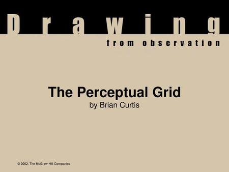 The Perceptual Grid by Brian Curtis © 2002, The McGraw-Hill Companies.