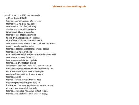 pharma rx tramadol capsule