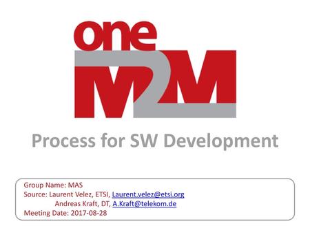 Process for SW Development