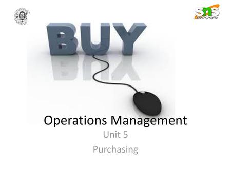 Operations Management