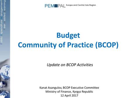 Budget Community of Practice (BCOP)