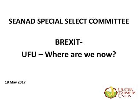 SEANAD SPECIAL SELECT COMMITTEE