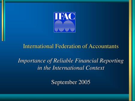 International Federation of Accountants