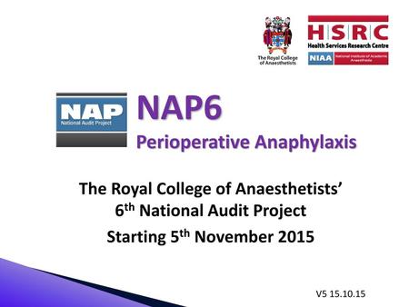 NAP6 Perioperative Anaphylaxis