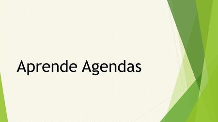 Aprende Agendas.