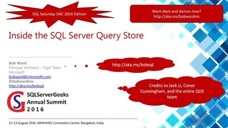 Inside the SQL Server Query Store