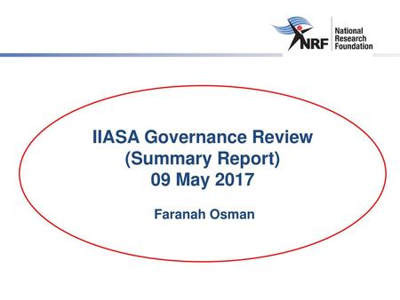 IIASA Governance Review