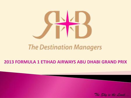 2013 FORMULA 1 ETIHAD AIRWAYS ABU DHABI GRAND PRIX