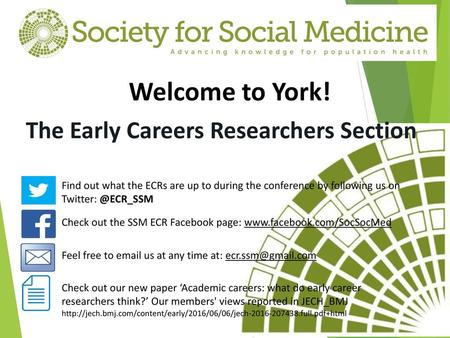 The Early Careers Researchers Section