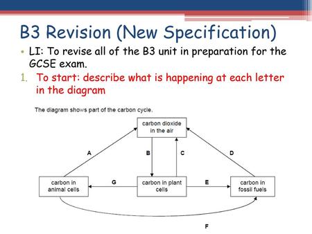 B3 Revision (New Specification)