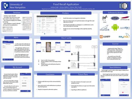 Food Recall Application