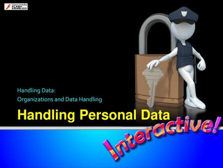 Handling Personal Data