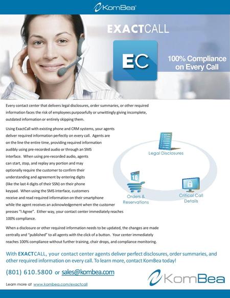 100% Compliance on Every Call